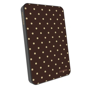 Powerbank MagSafe 5 000 mAh Szürke - Vanilla Dots & Chocolate