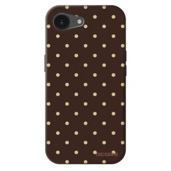Szilikon tok erre a típusra Apple iPhone 17e - Vanilla Dots & Chocolate