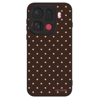 Szilikon tok erre a típusra OPPO Find X9 Pro - Vanilla Dots & Chocolate