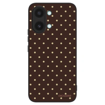 Szilikon tok erre a típusra Xiaomi Poco X8 Pro Max - Vanilla Dots & Chocolate