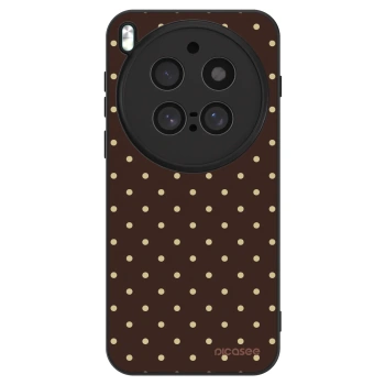 Szilikon tok erre a típusra Vivo X300 Pro - Vanilla Dots & Chocolate