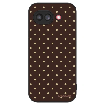 Szilikon tok erre a típusra Google Pixel 10a - Vanilla Dots & Chocolate