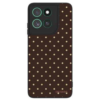 Szilikon tok erre a típusra Motorola Moto G57 Power - Vanilla Dots & Chocolate