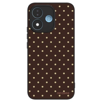Szilikon tok erre a típusra Xiaomi Redmi Note 17 5G - Vanilla Dots & Chocolate