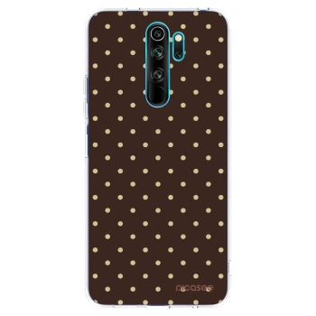 Tok az alábbi mobiltelefonokra Xiaomi Redmi Note 8 Pro - Vanilla Dots & Chocolate