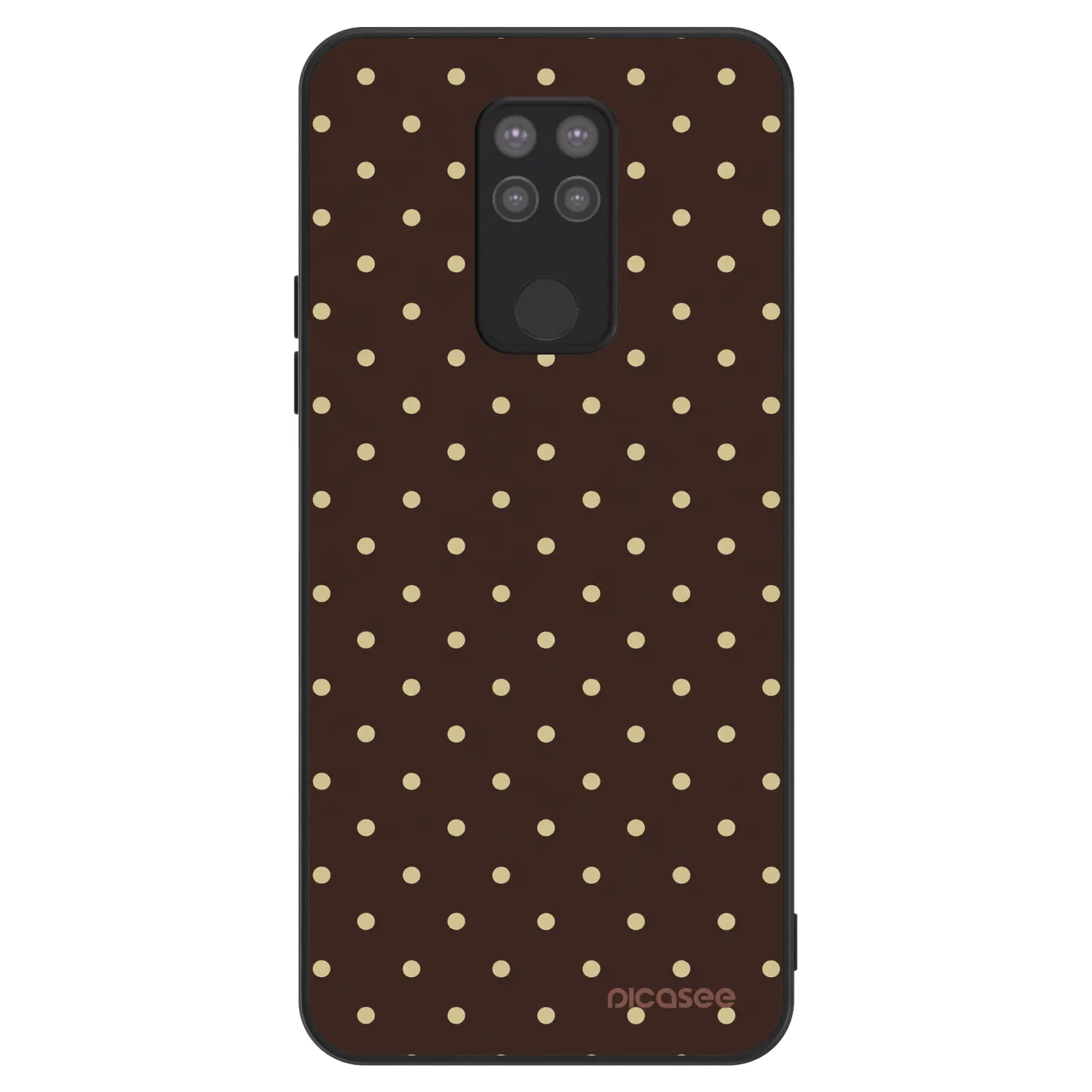 Picasee ULTIMATE CASE Xiaomi Redmi Note 9 - készülékre - Vanilla Dots & Chocolate