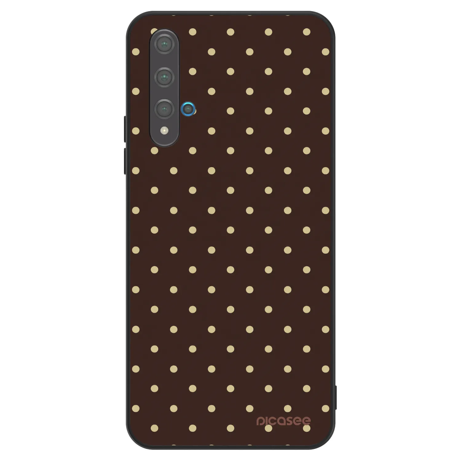 Picasee ULTIMATE CASE Huawei Nova 5T - készülékre - Vanilla Dots & Chocolate