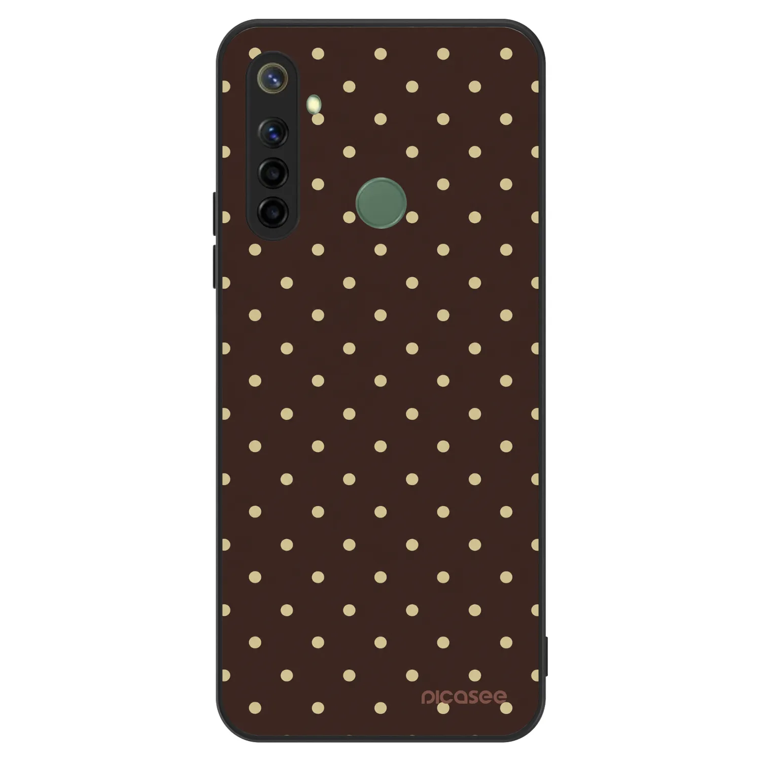 Picasee ULTIMATE CASE Realme 6i - készülékre - Vanilla Dots & Chocolate