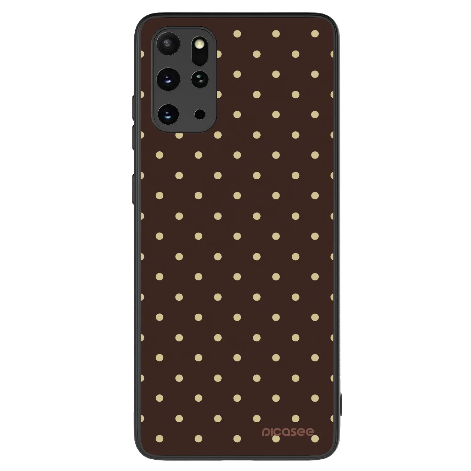 Picasee ULTIMATE CASE Samsung Galaxy S20+ G985F - készülékre - Vanilla Dots & Chocolate