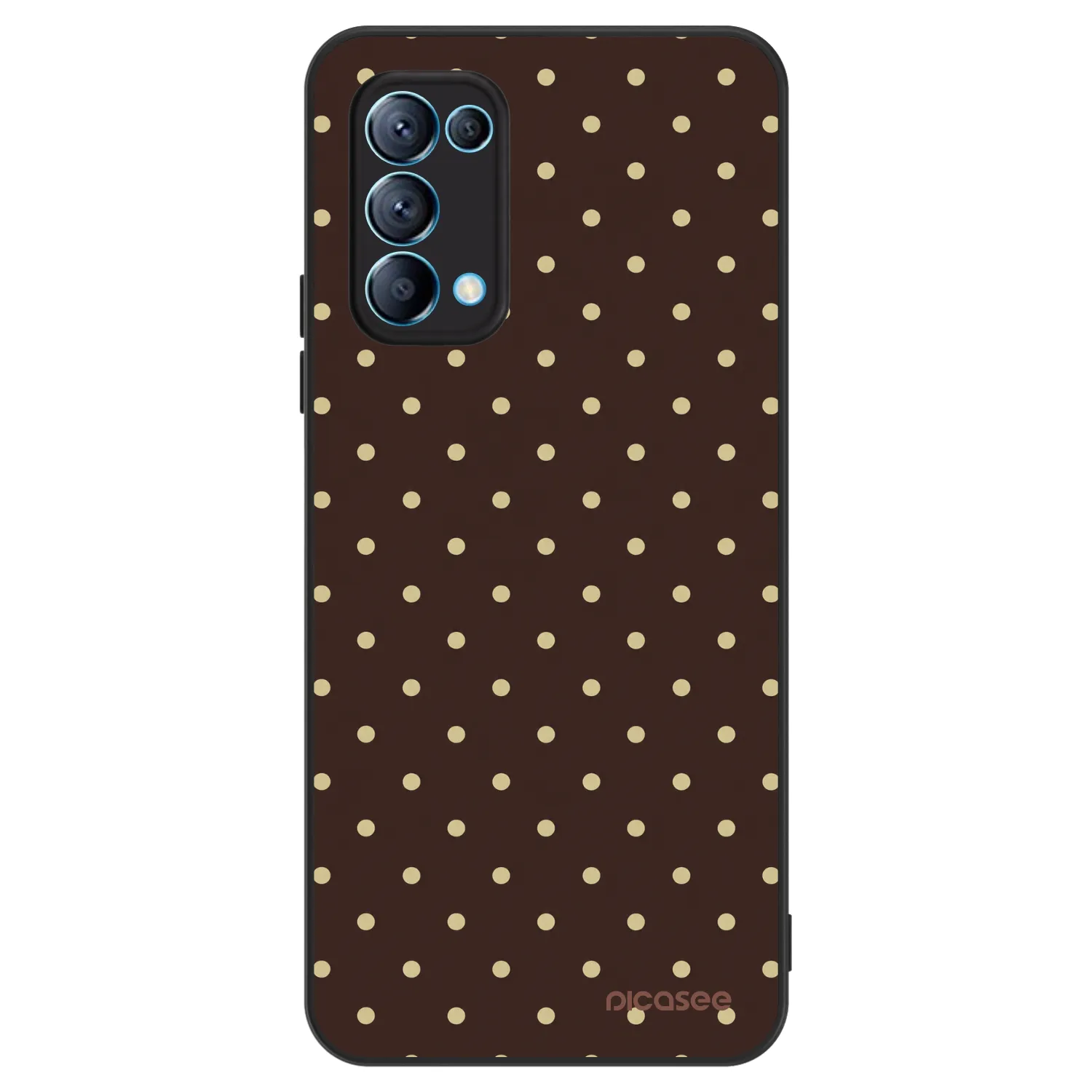 Picasee ULTIMATE CASE OPPO Reno 5 5G - készülékre - Vanilla Dots & Chocolate