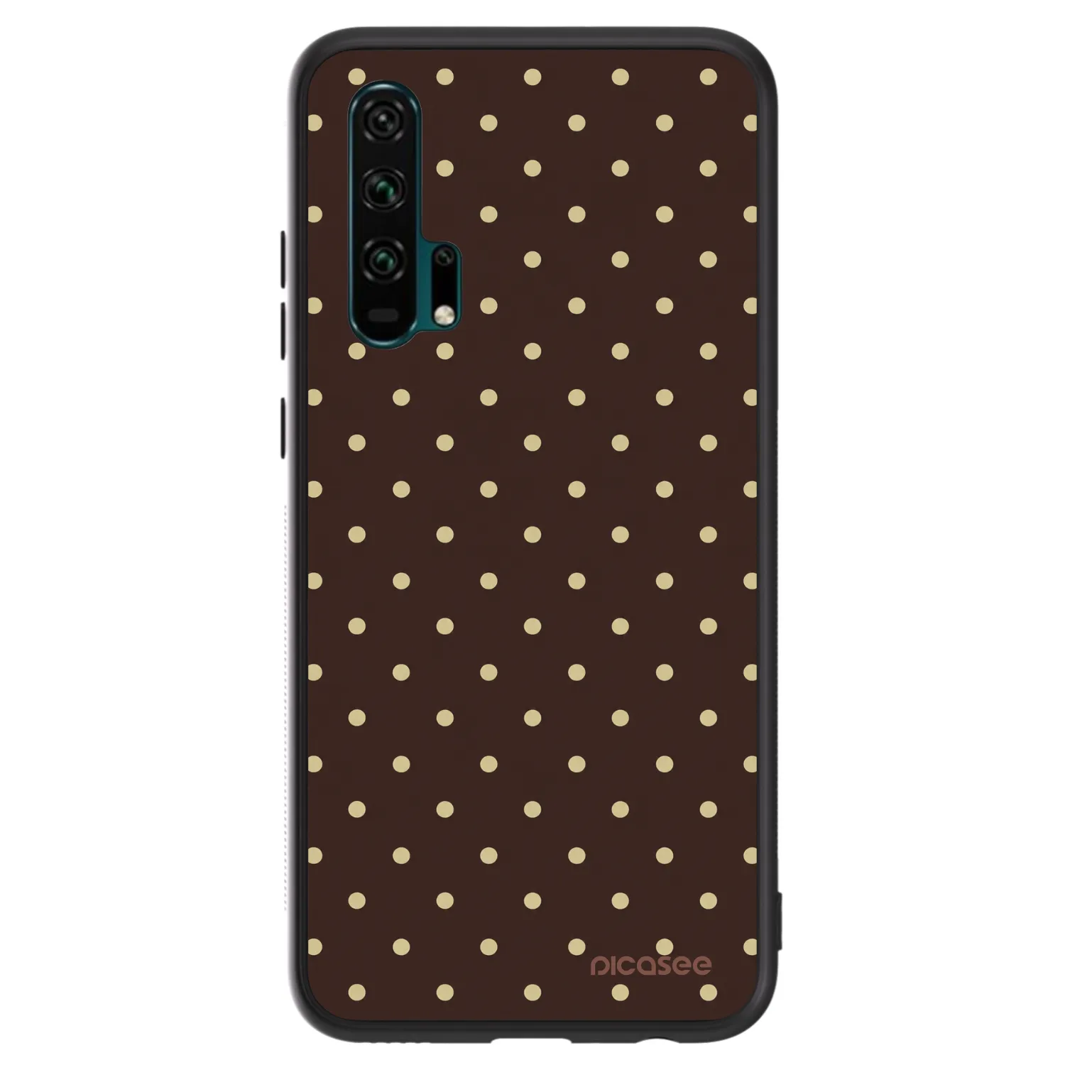 Picasee ULTIMATE CASE Honor 20 Pro - készülékre - Vanilla Dots & Chocolate
