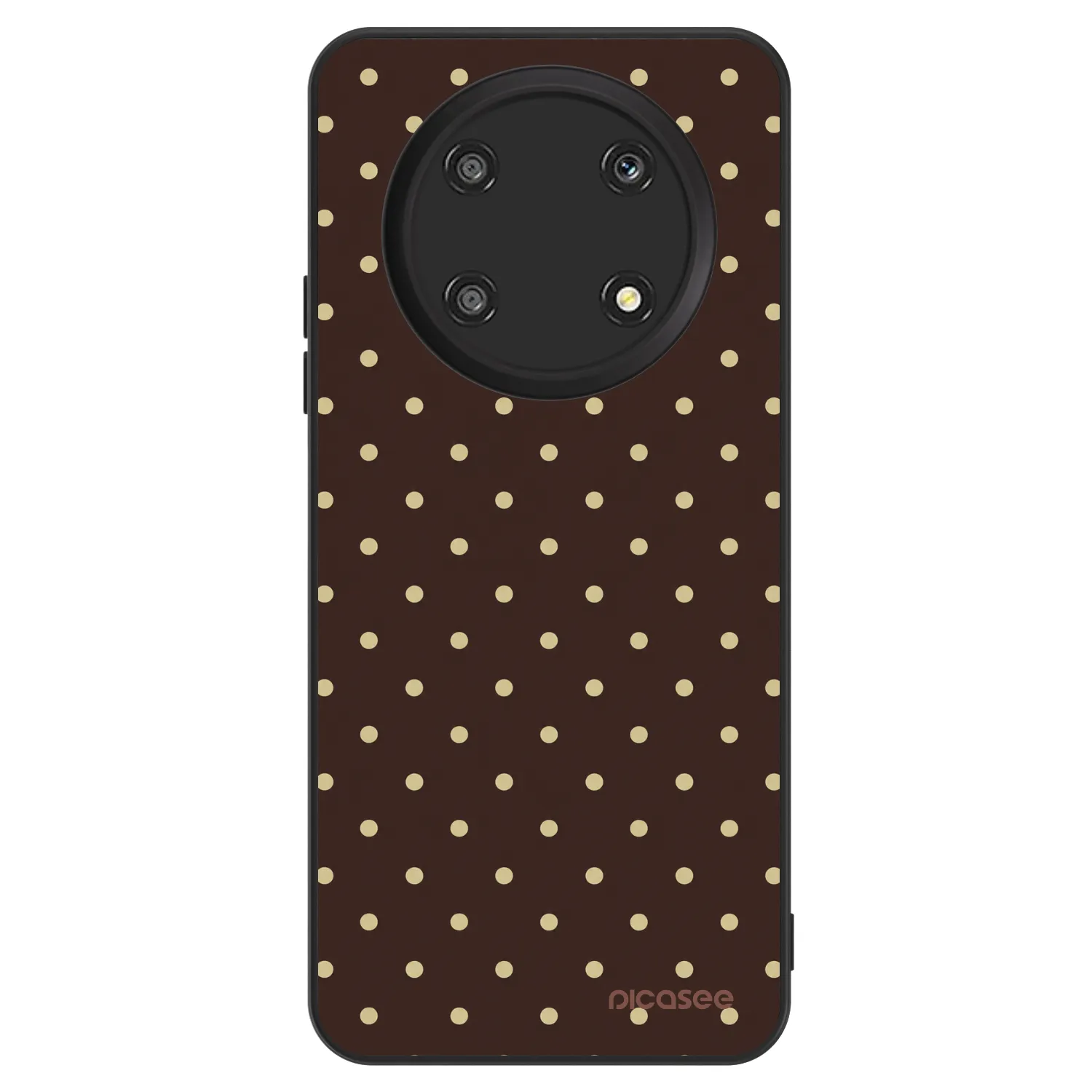 Picasee ULTIMATE CASE Honor Magic4 Lite 5G - készülékre - Vanilla Dots & Chocolate