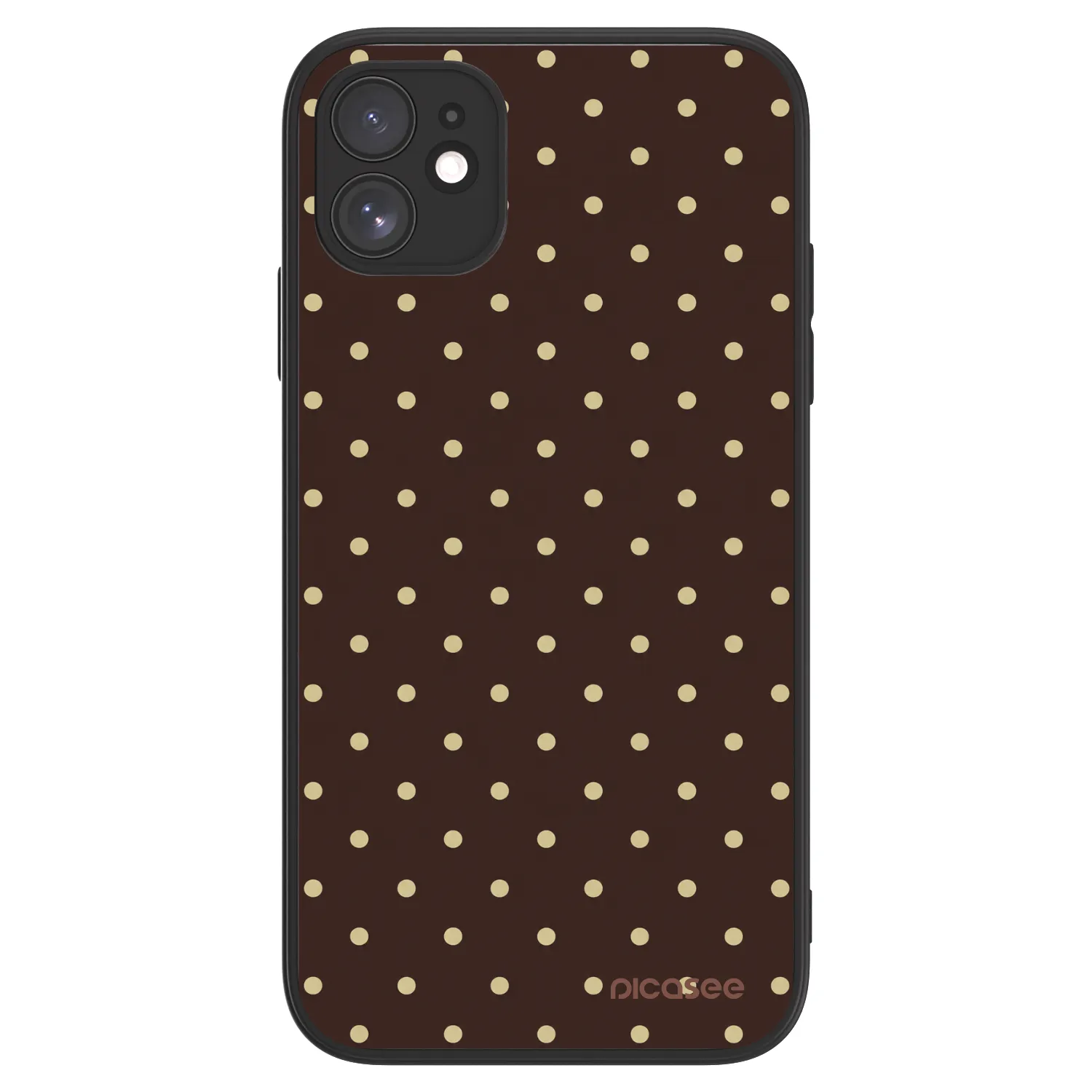 Picasee ULTIMATE CASE MagSafe Apple iPhone 11 - készülékre - Vanilla Dots & Chocolate