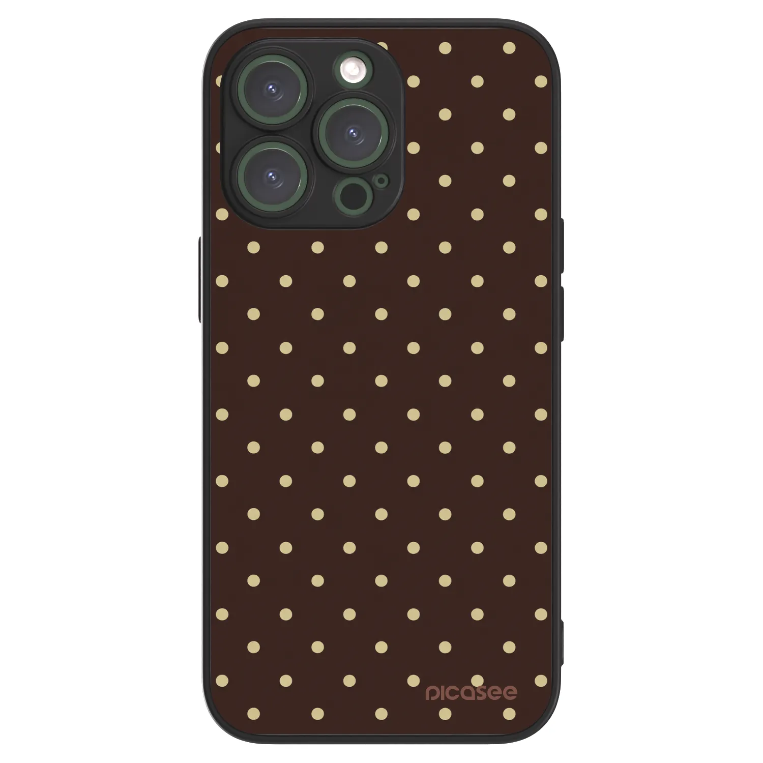 Picasee ULTIMATE CASE MagSafe Apple iPhone 13 Pro - készülékre - Vanilla Dots & Chocolate