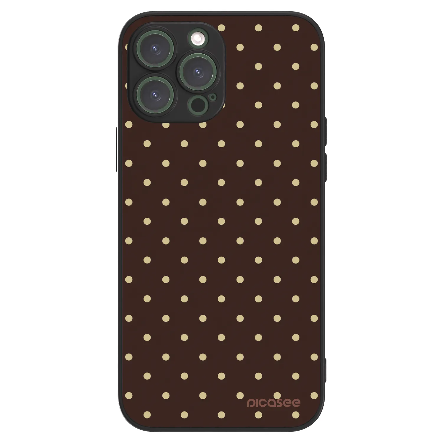 Picasee ULTIMATE CASE MagSafe Apple iPhone 13 Pro Max - készülékre - Vanilla Dots & Chocolate