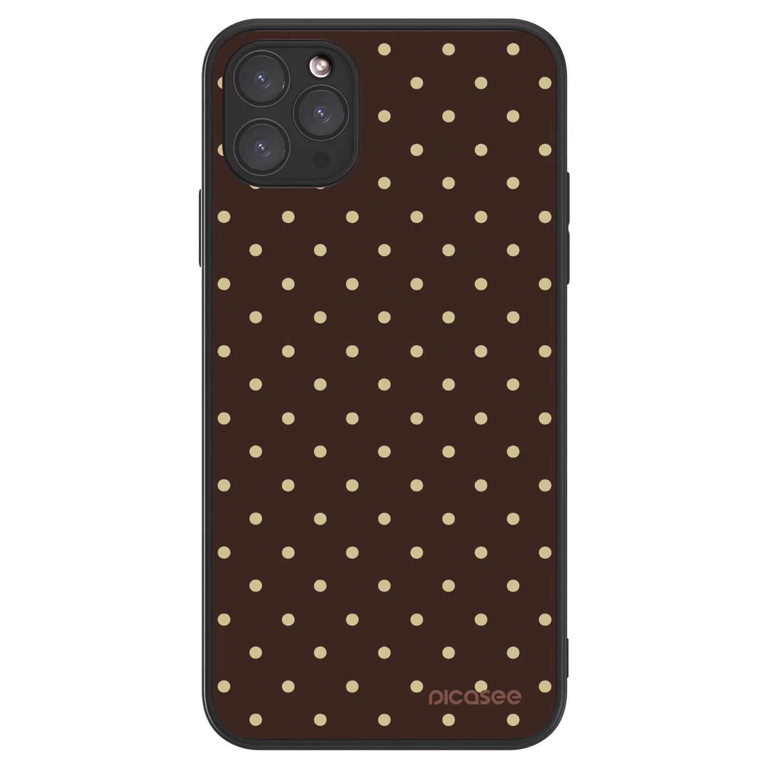 Picasee ULTIMATE CASE MagSafe Apple iPhone 11 Pro Max - készülékre - Vanilla Dots & Chocolate