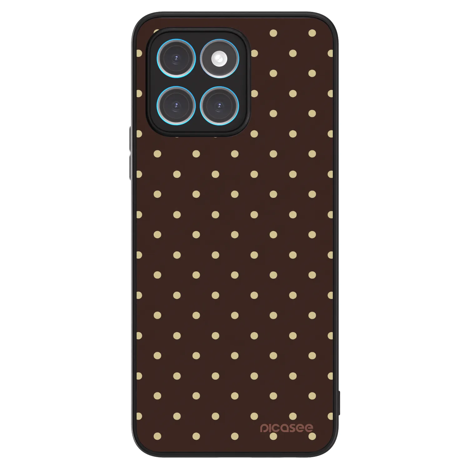 Picasee ULTIMATE CASE Honor X6 - készülékre - Vanilla Dots & Chocolate