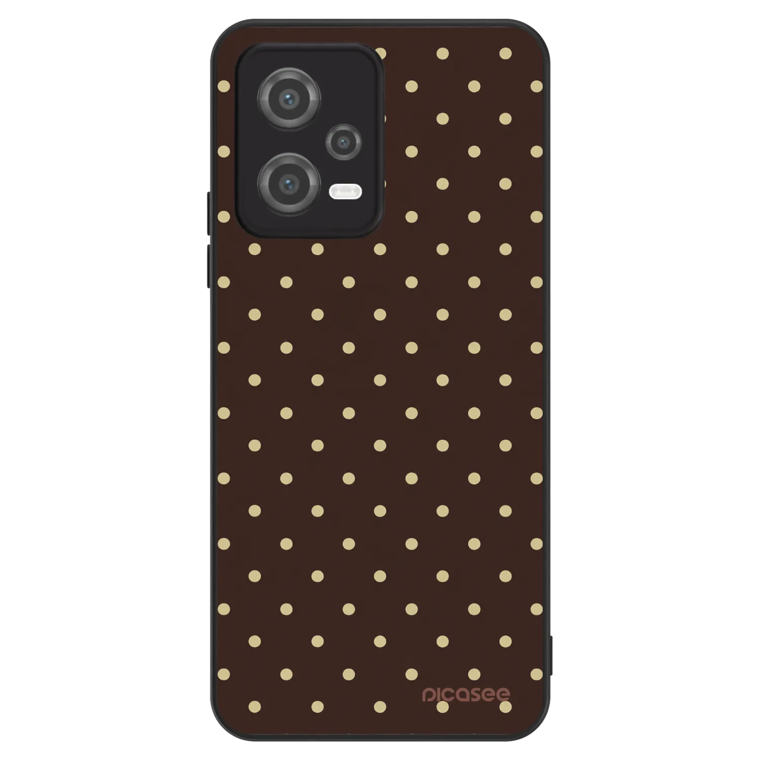 Picasee ULTIMATE CASE Xiaomi Poco X5 - készülékre - Vanilla Dots & Chocolate