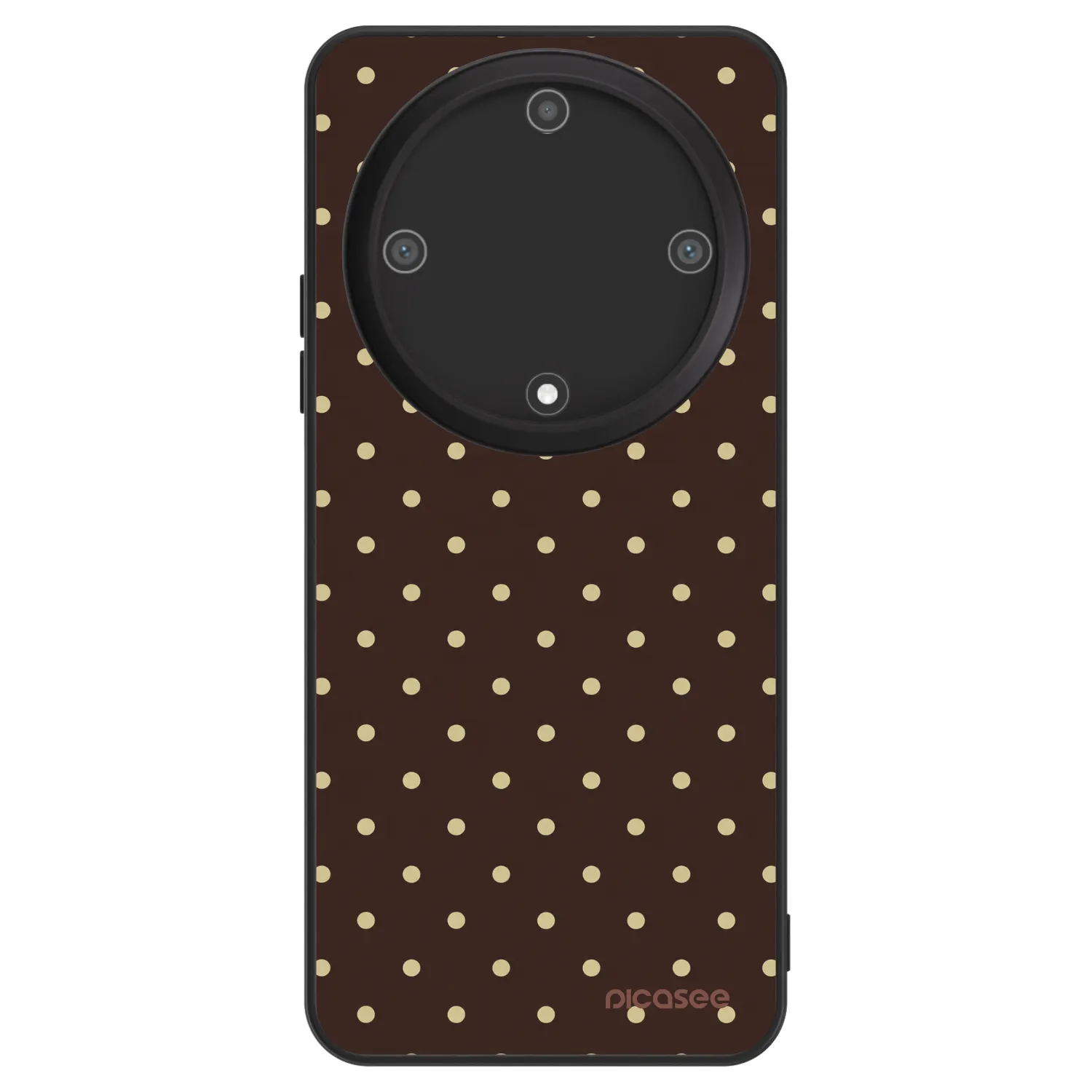 Picasee ULTIMATE CASE Honor Magic5 Lite 5G - készülékre - Vanilla Dots & Chocolate