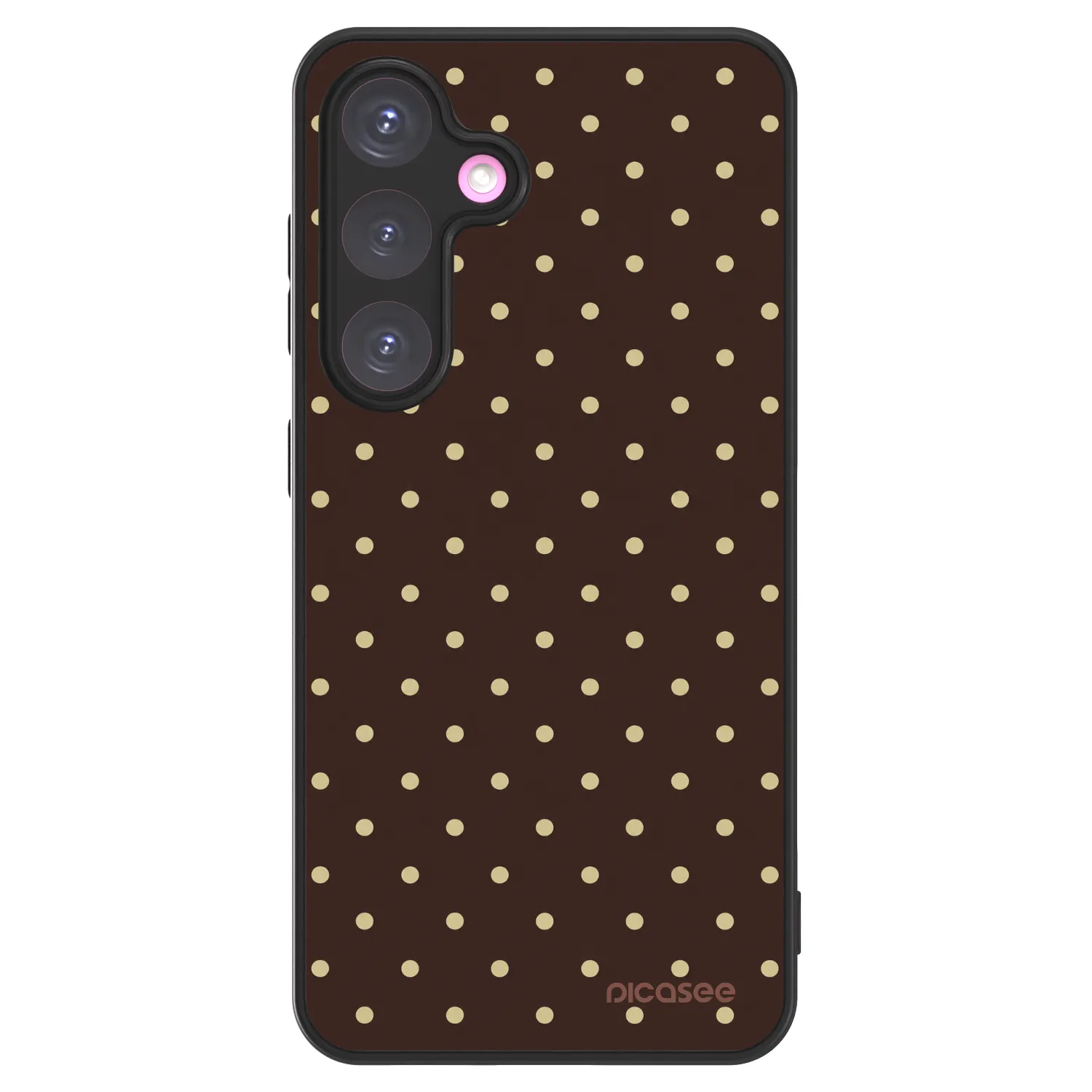 Picasee ULTIMATE CASE PowerShare Samsung Galaxy S24+ S926B 5G - készülékre - Vanilla Dots & Chocolate