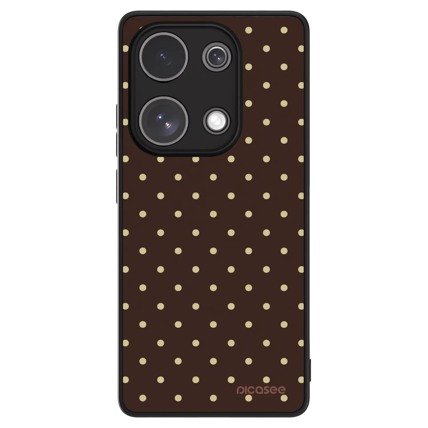 Picasee ULTIMATE CASE Xiaomi Redmi Note 13 Pro 4G - készülékre - Vanilla Dots & Chocolate