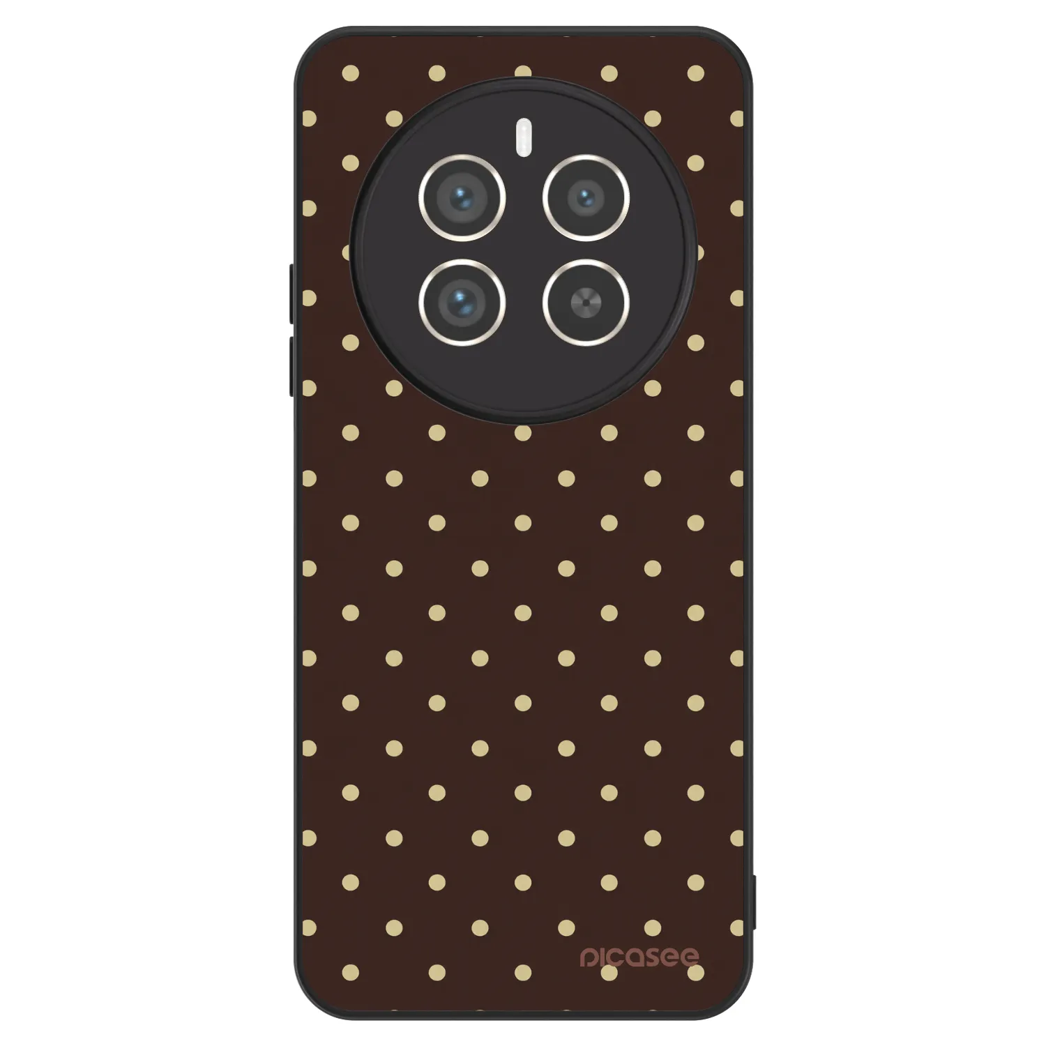Picasee ULTIMATE CASE Realme 12 Pro 5G - készülékre - Vanilla Dots & Chocolate