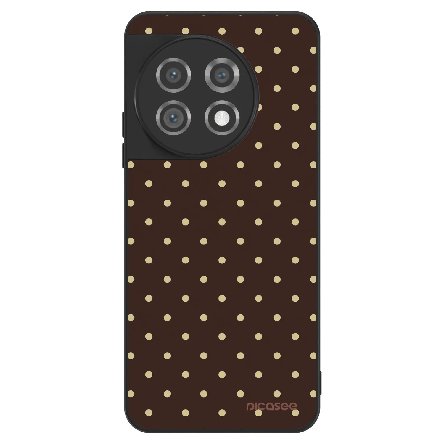 Picasee ULTIMATE CASE OnePlus 11 5G - készülékre - Vanilla Dots & Chocolate