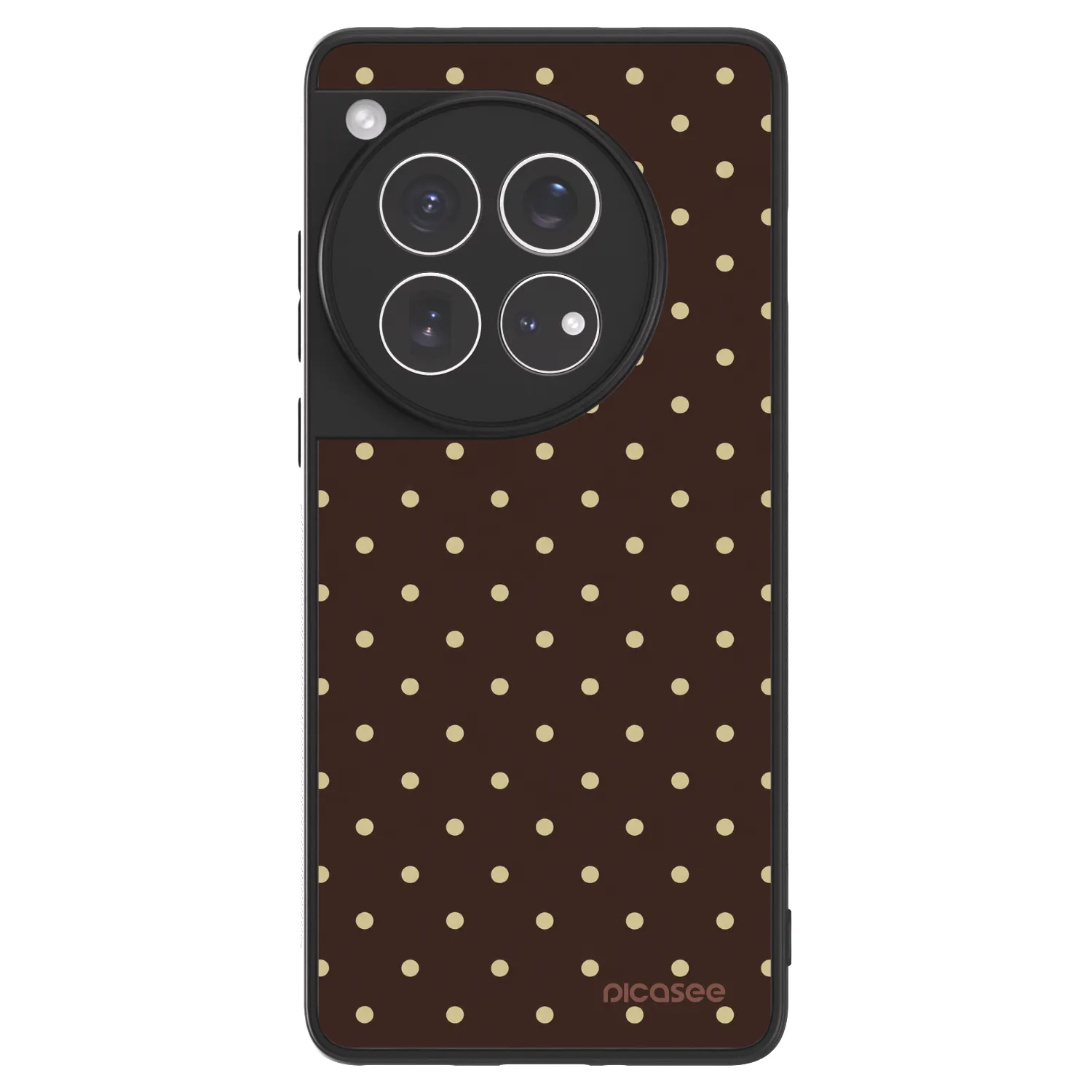 Picasee ULTIMATE CASE OnePlus 12 5G - készülékre - Vanilla Dots & Chocolate