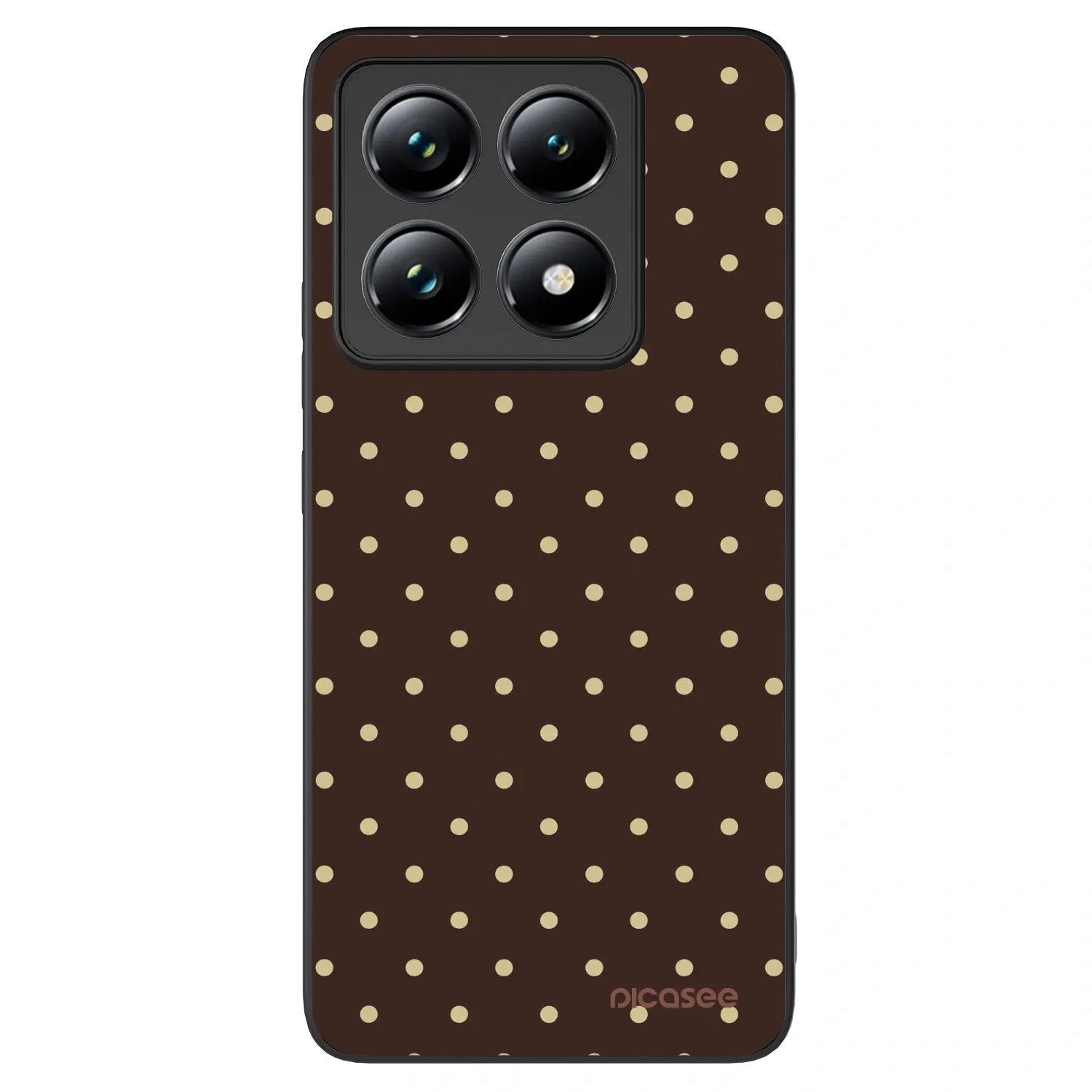 Picasee ULTIMATE CASE Xiaomi 14T Pro - készülékre - Vanilla Dots & Chocolate