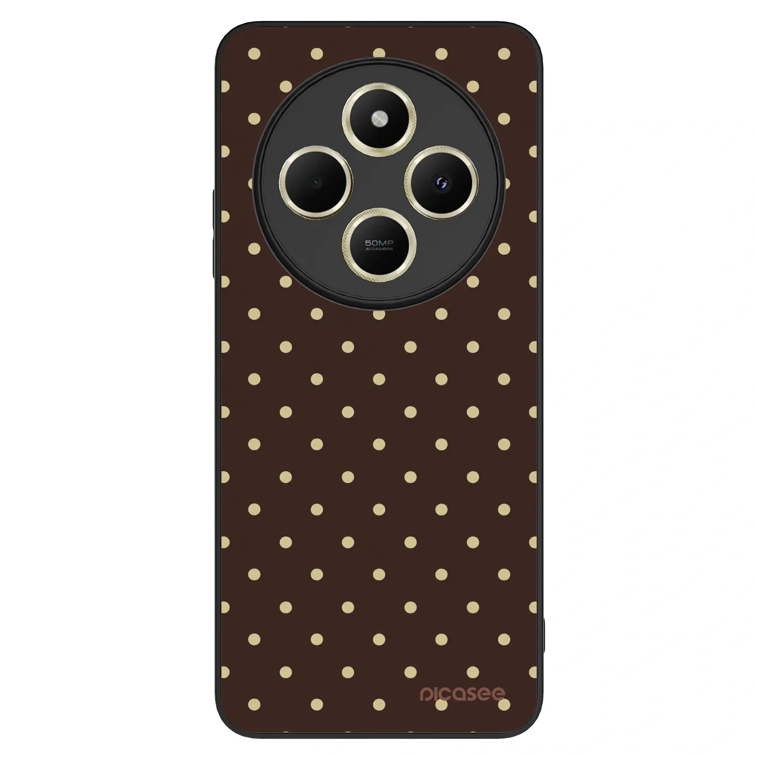Picasee ULTIMATE CASE Xiaomi Redmi 14C - készülékre - Vanilla Dots & Chocolate
