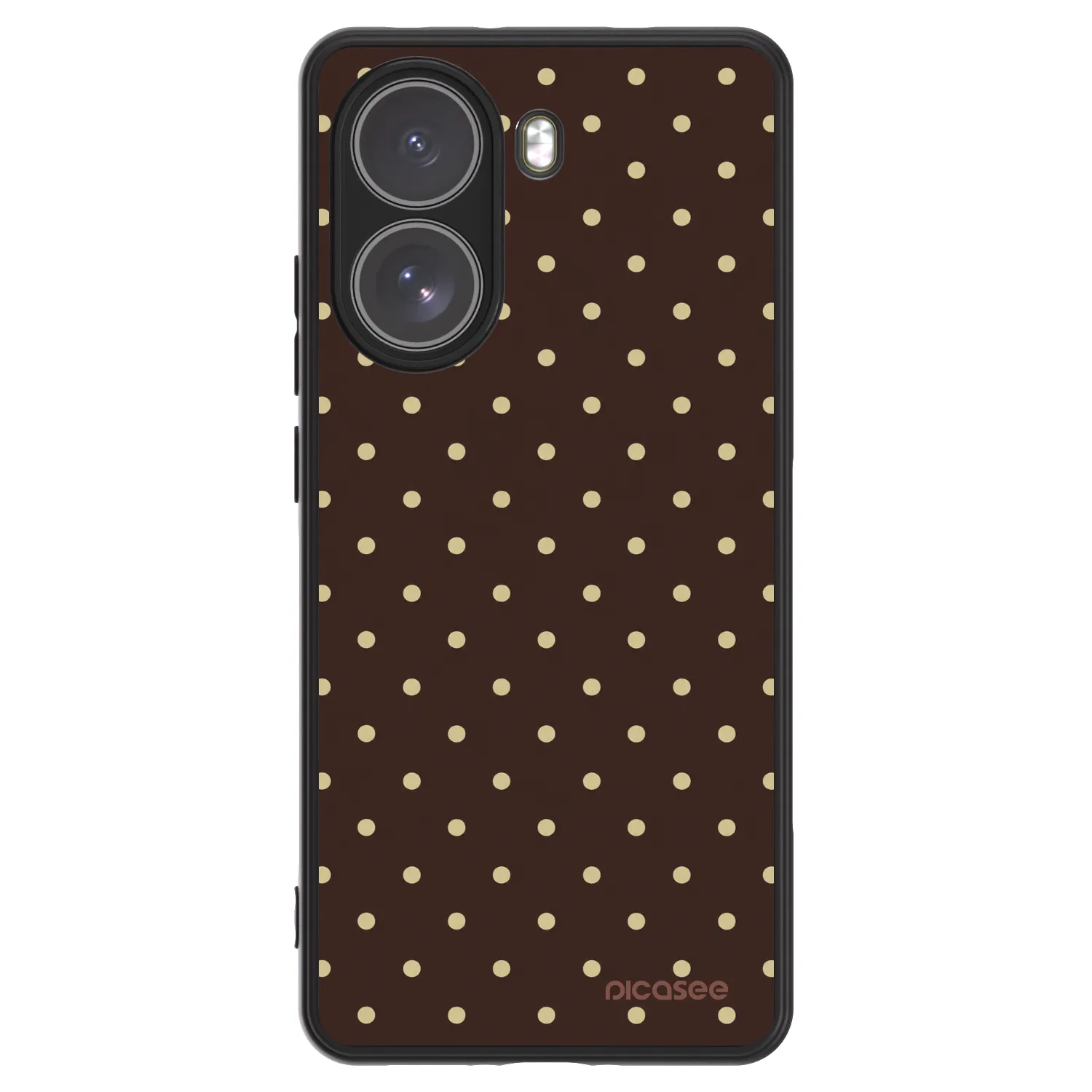 Picasee ULTIMATE CASE Xiaomi Poco X7 - készülékre - Vanilla Dots & Chocolate