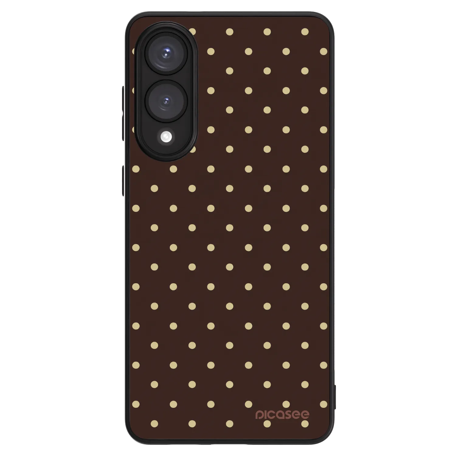 Picasee ULTIMATE CASE Samsung Galaxy S25 Edge 5G - készülékre - Vanilla Dots & Chocolate