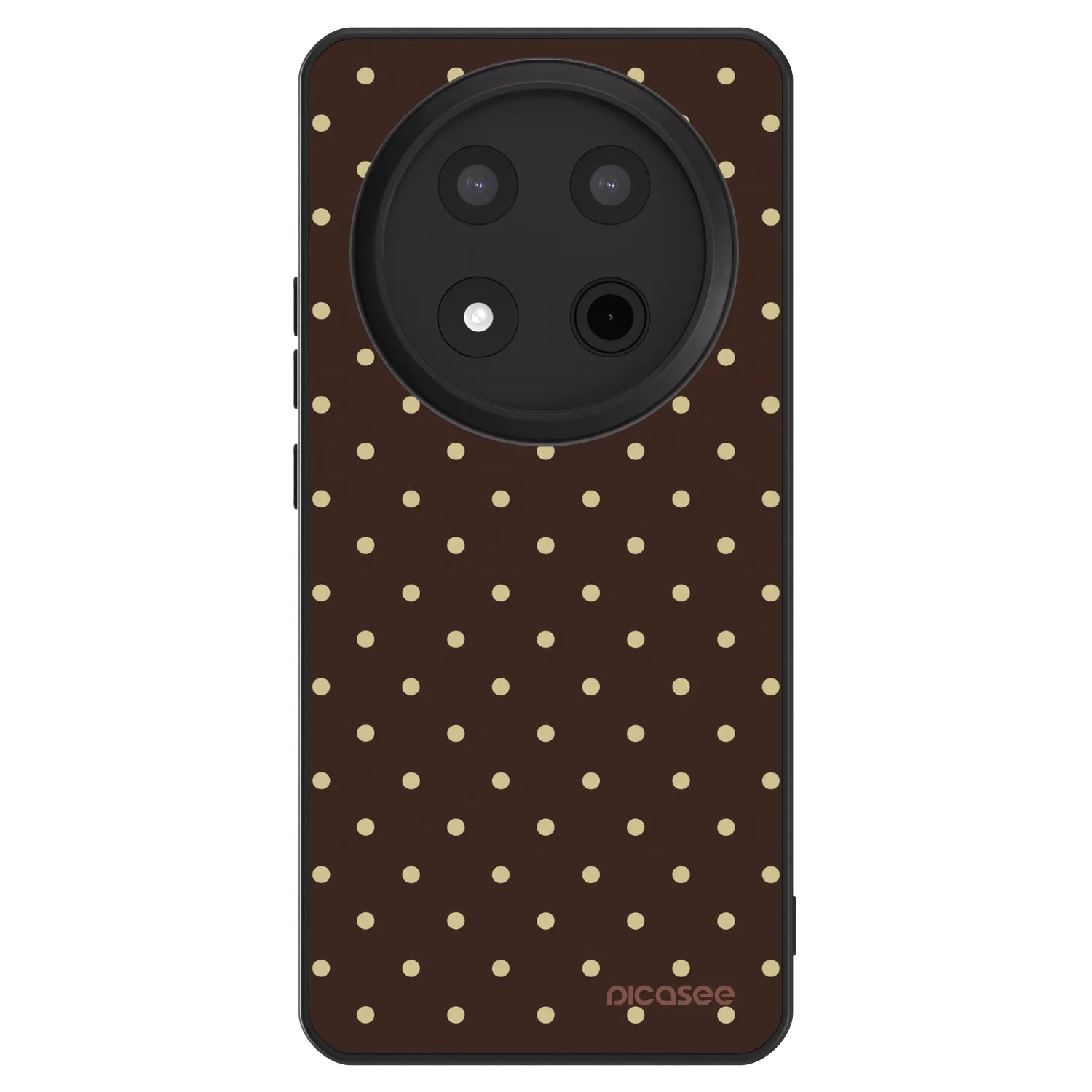 Picasee ULTIMATE CASE Honor Magic7 Lite 5G - készülékre - Vanilla Dots & Chocolate