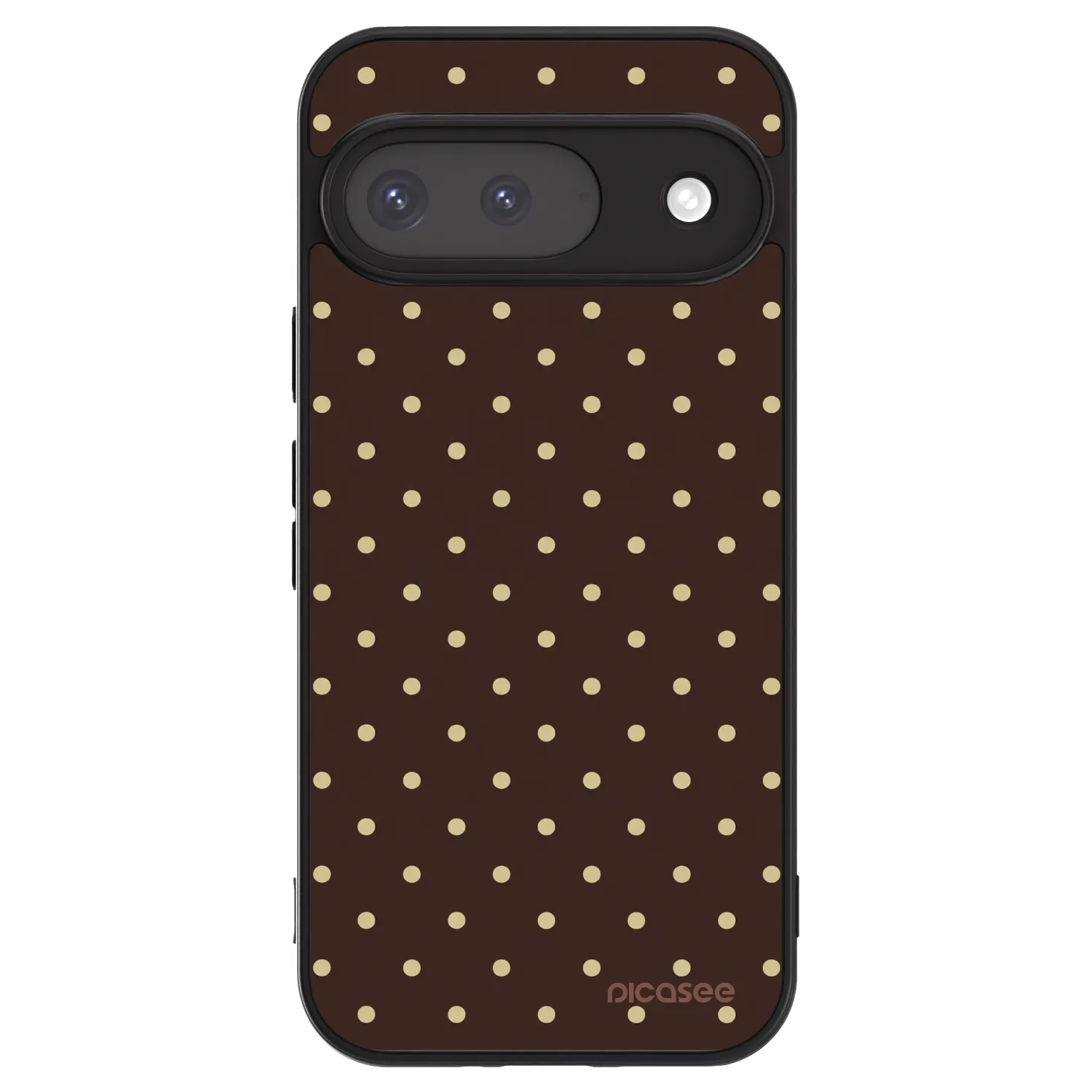 Picasee ULTIMATE CASE Google Pixel 9 - készülékre - Vanilla Dots & Chocolate