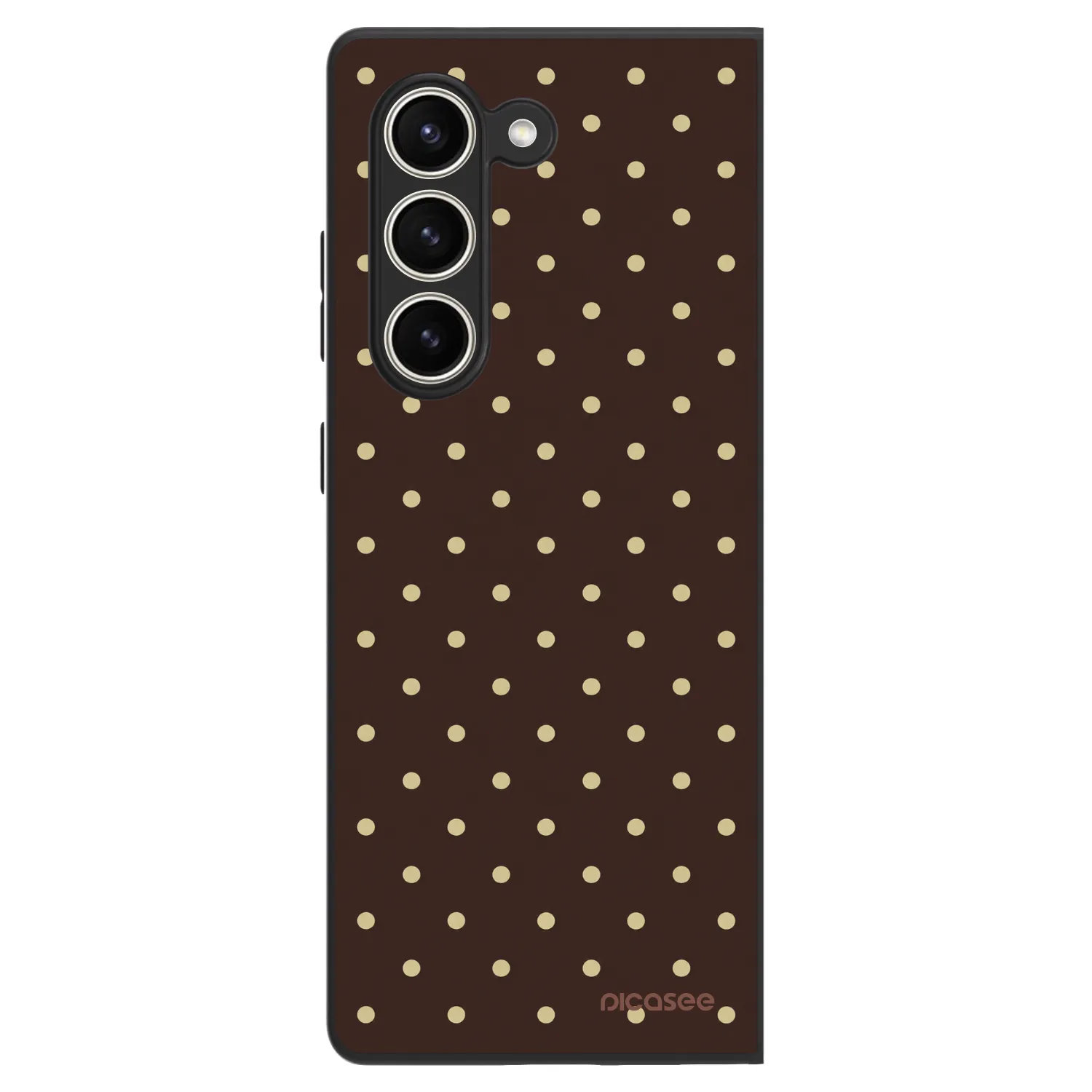 Picasee ULTIMATE CASE Samsung Galaxy Z Fold5 5G - készülékre - Vanilla Dots & Chocolate