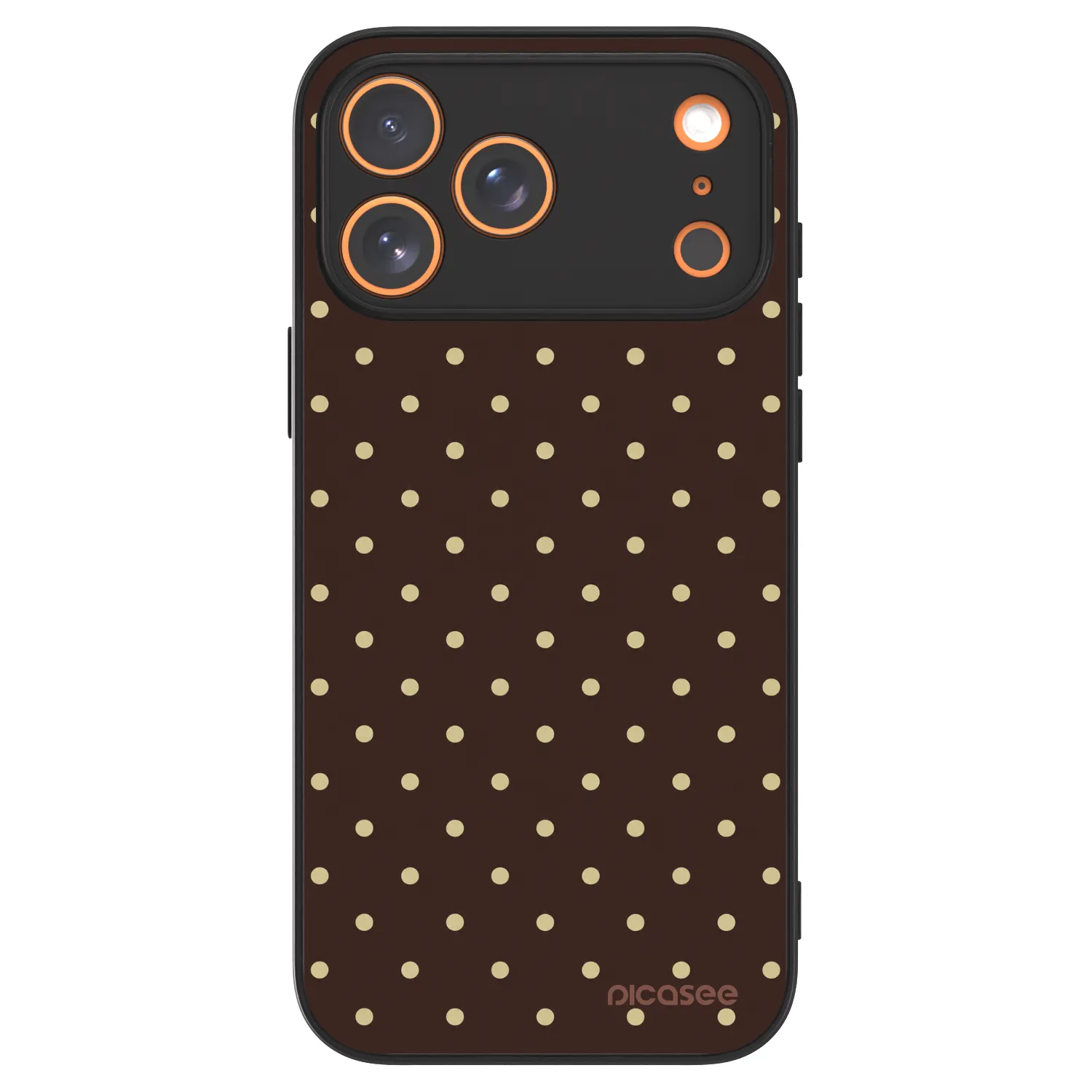 Picasee ULTIMATE CASE MagSafe Apple iPhone 17 Pro Max - készülékre - Vanilla Dots & Chocolate