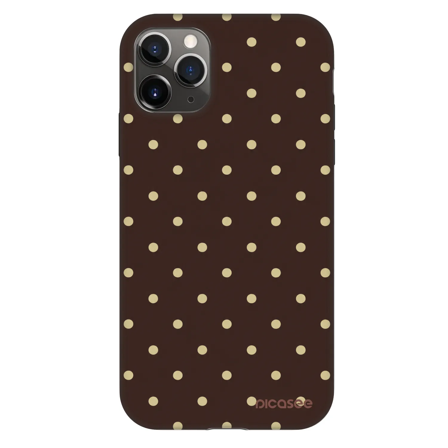 Picasee Fashion Case Apple iPhone 11 Pro - Vanilla Dots & Chocolate