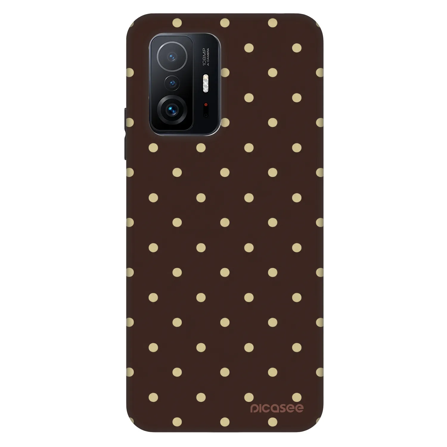 Picasee Fashion Case Xiaomi 11T Pro - Vanilla Dots & Chocolate