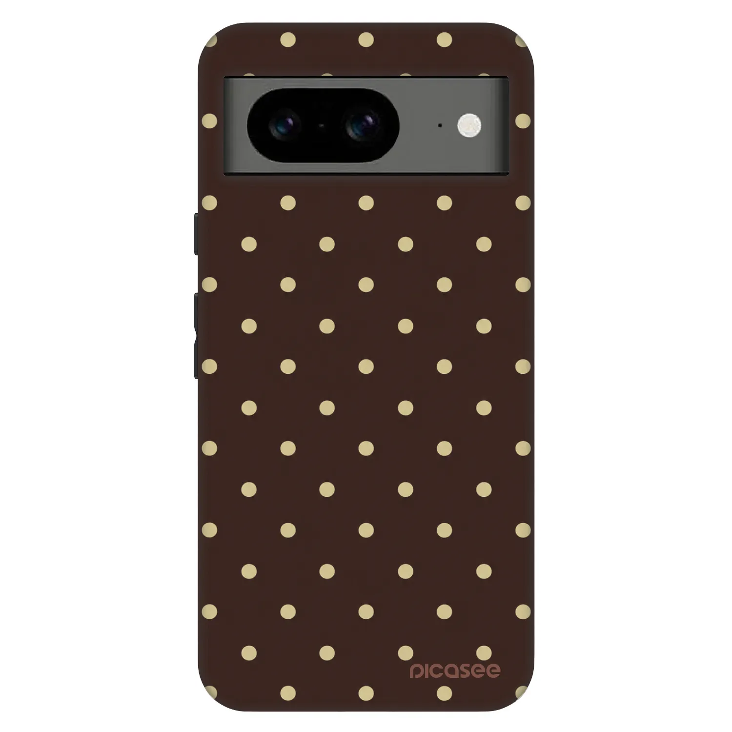 Picasee Fashion Case Google Pixel 8 Pro - Vanilla Dots & Chocolate