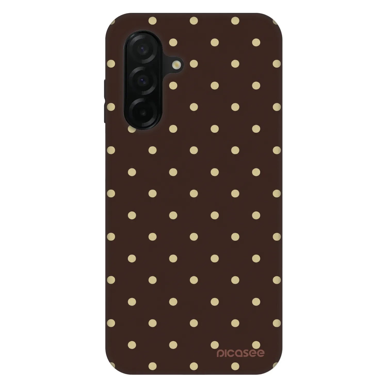 Picasee Fashion Case Samsung Galaxy A26 5G A266B - Vanilla Dots & Chocolate
