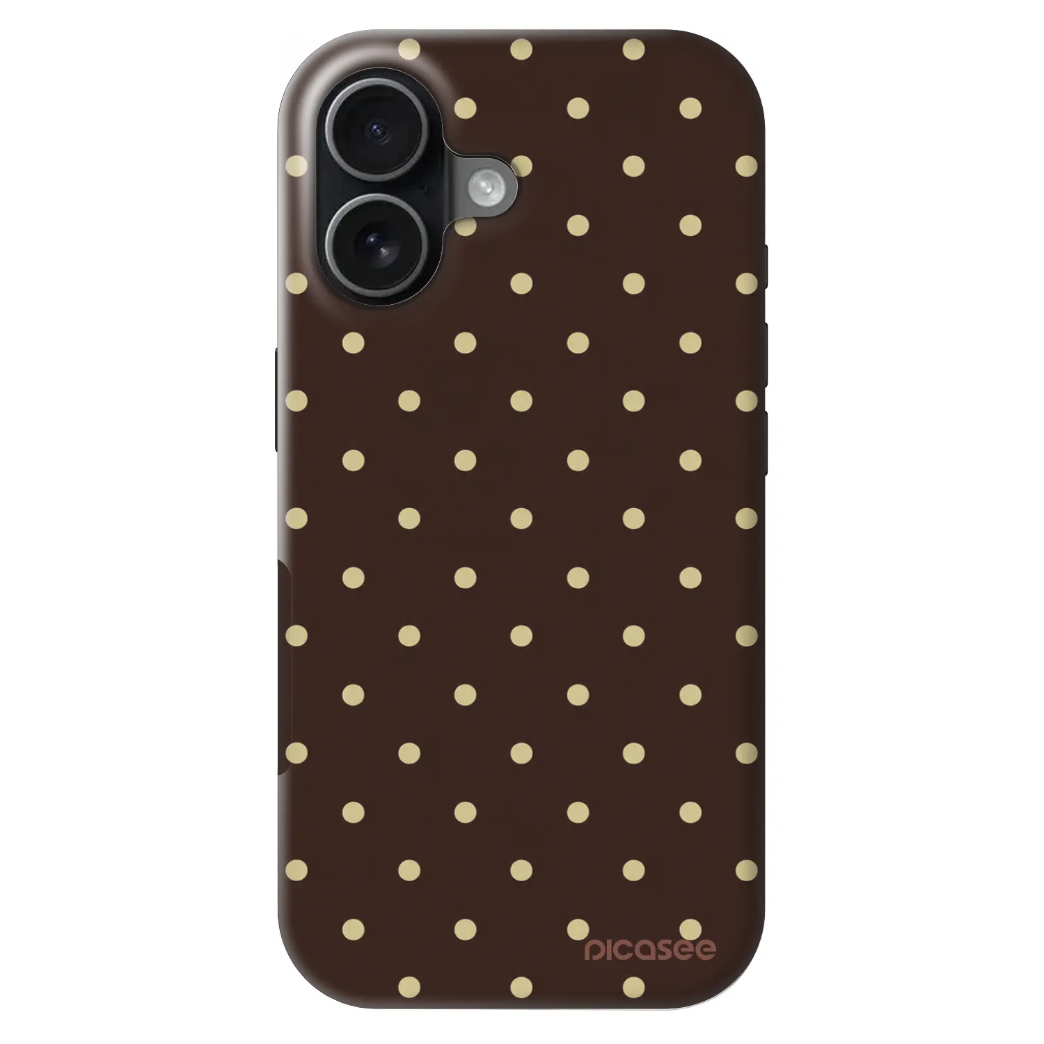Picasee Fashion Case MagSafe Apple iPhone 17 - Vanilla Dots & Chocolate