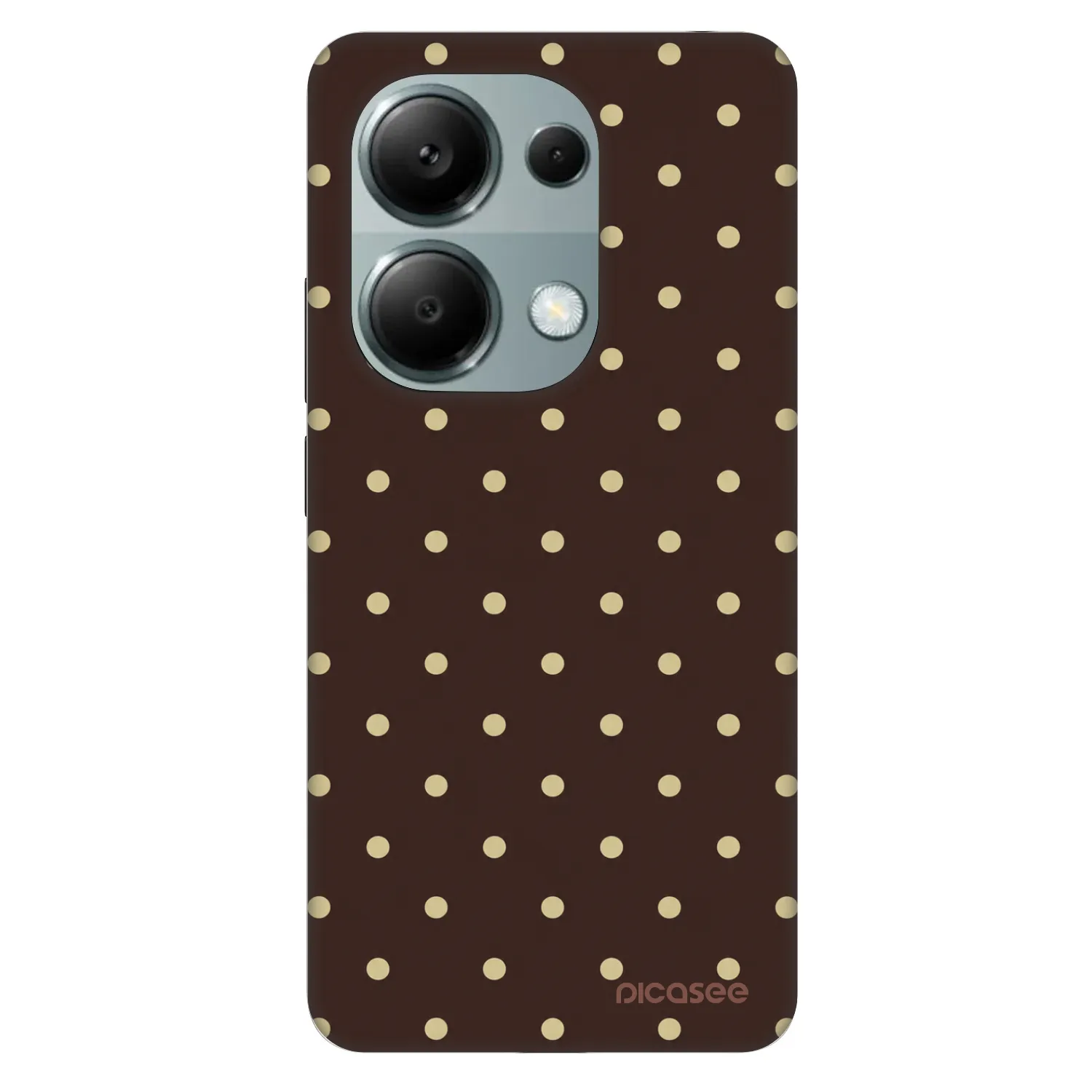 Picasee Fashion Case Xiaomi Redmi Note 13 Pro 4G - Vanilla Dots & Chocolate