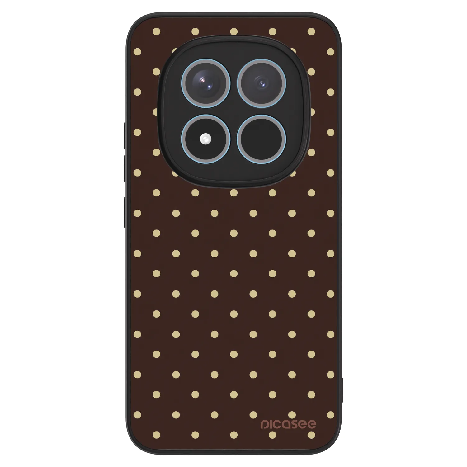 Picasee ULTIMATE CASE Xiaomi Redmi Note 15 Pro+ - készülékre - Vanilla Dots & Chocolate