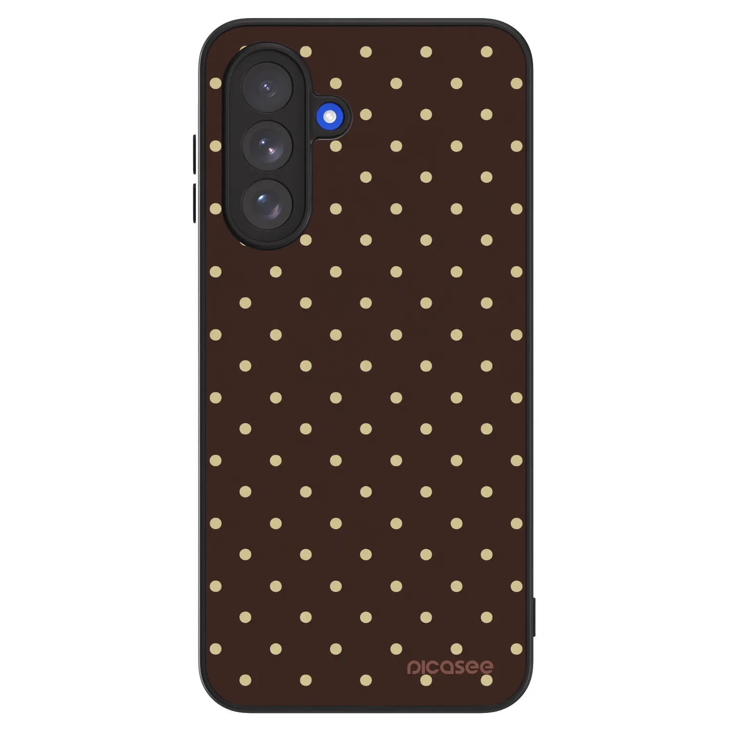 Picasee ULTIMATE CASE Samsung Galaxy A17 5G - készülékre - Vanilla Dots & Chocolate