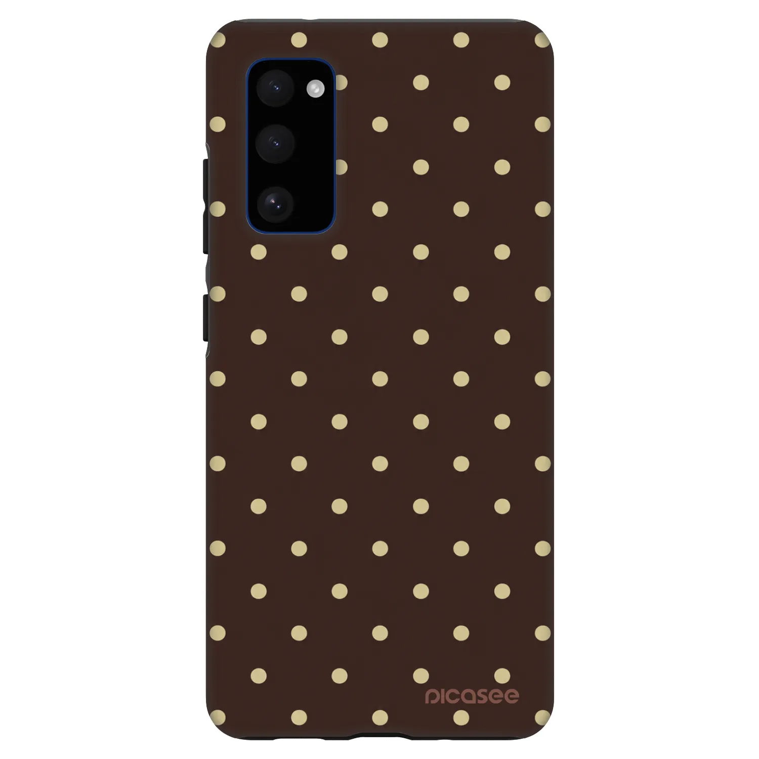 Picasee Fashion Case Samsung Galaxy S20 FE - Vanilla Dots & Chocolate