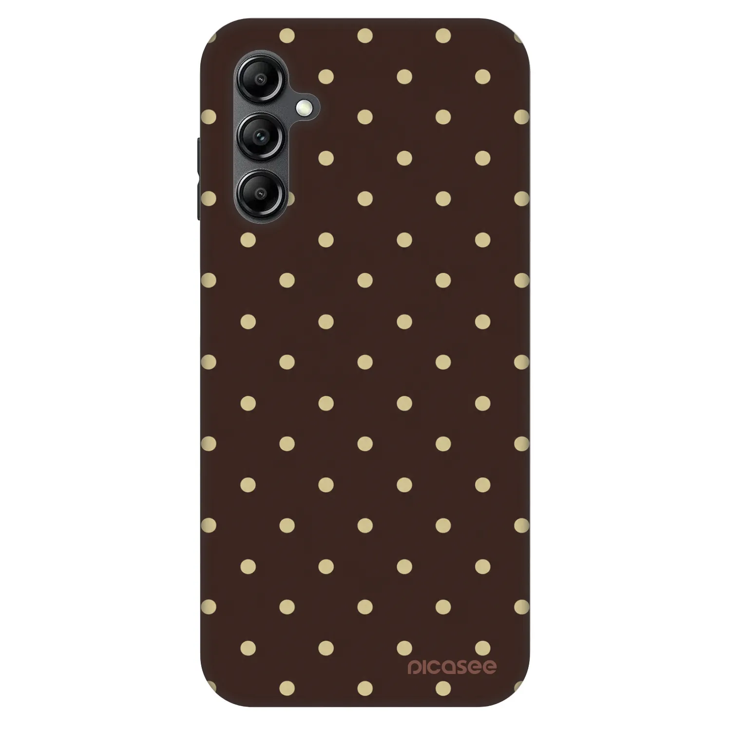 Picasee Fashion Case Samsung Galaxy A16 4G - Vanilla Dots & Chocolate