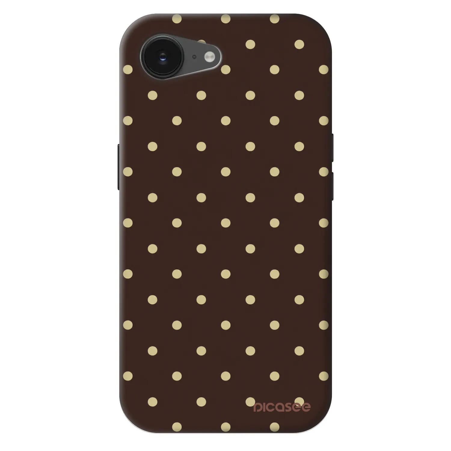 Picasee Fashion Case MagSafe Apple iPhone 17e - Vanilla Dots & Chocolate