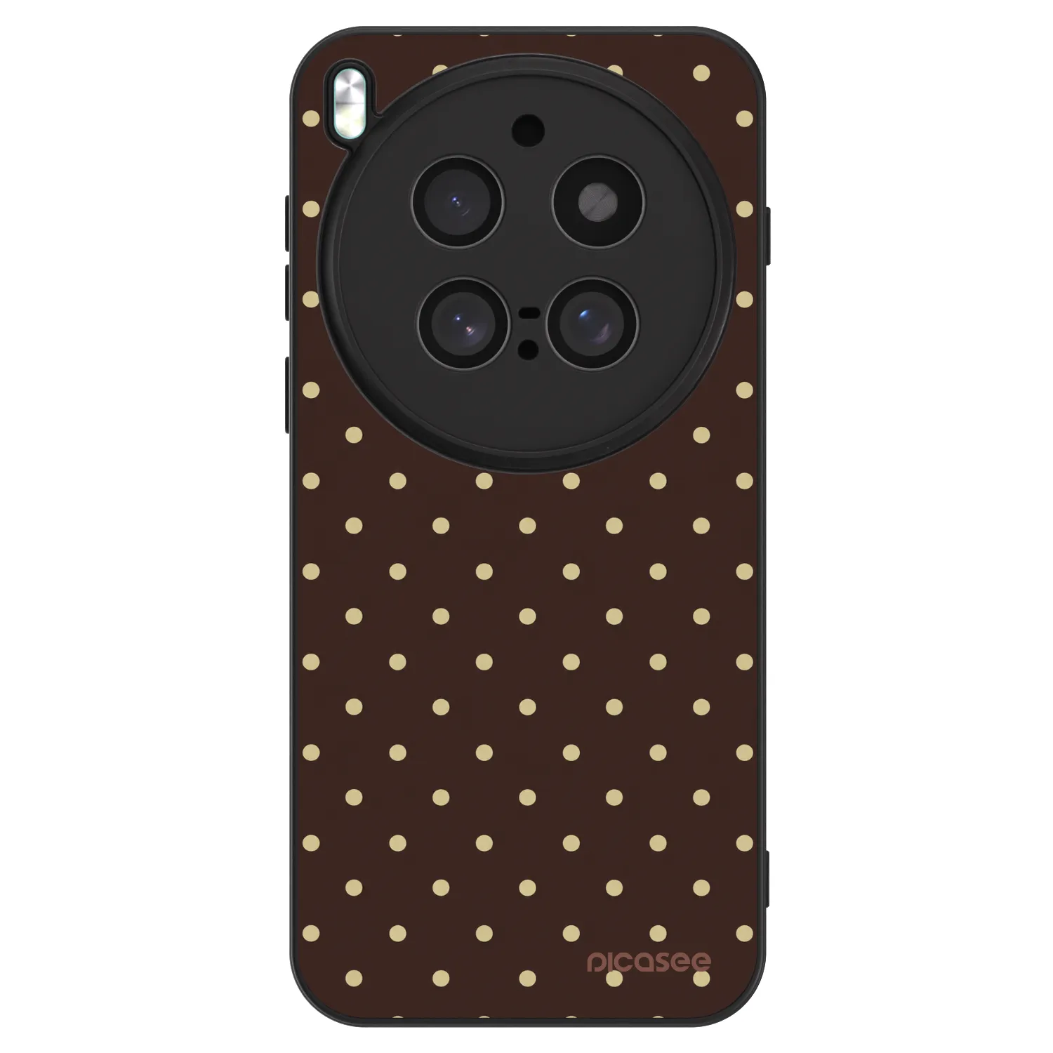 Picasee ULTIMATE CASE Vivo X300 Pro - készülékre - Vanilla Dots & Chocolate