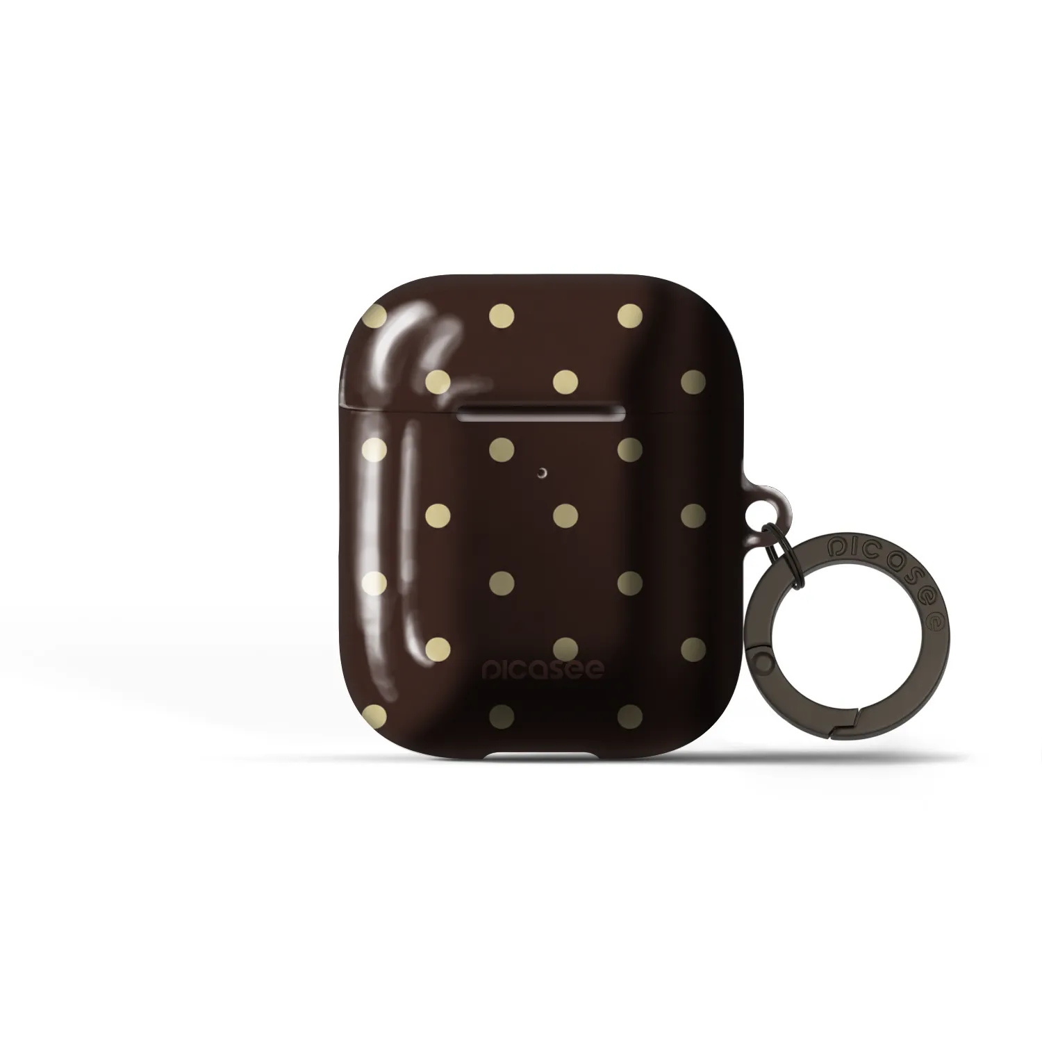 Picasee Obal pro Apple AirPods 2 - Vanilla Dots & Chocolate