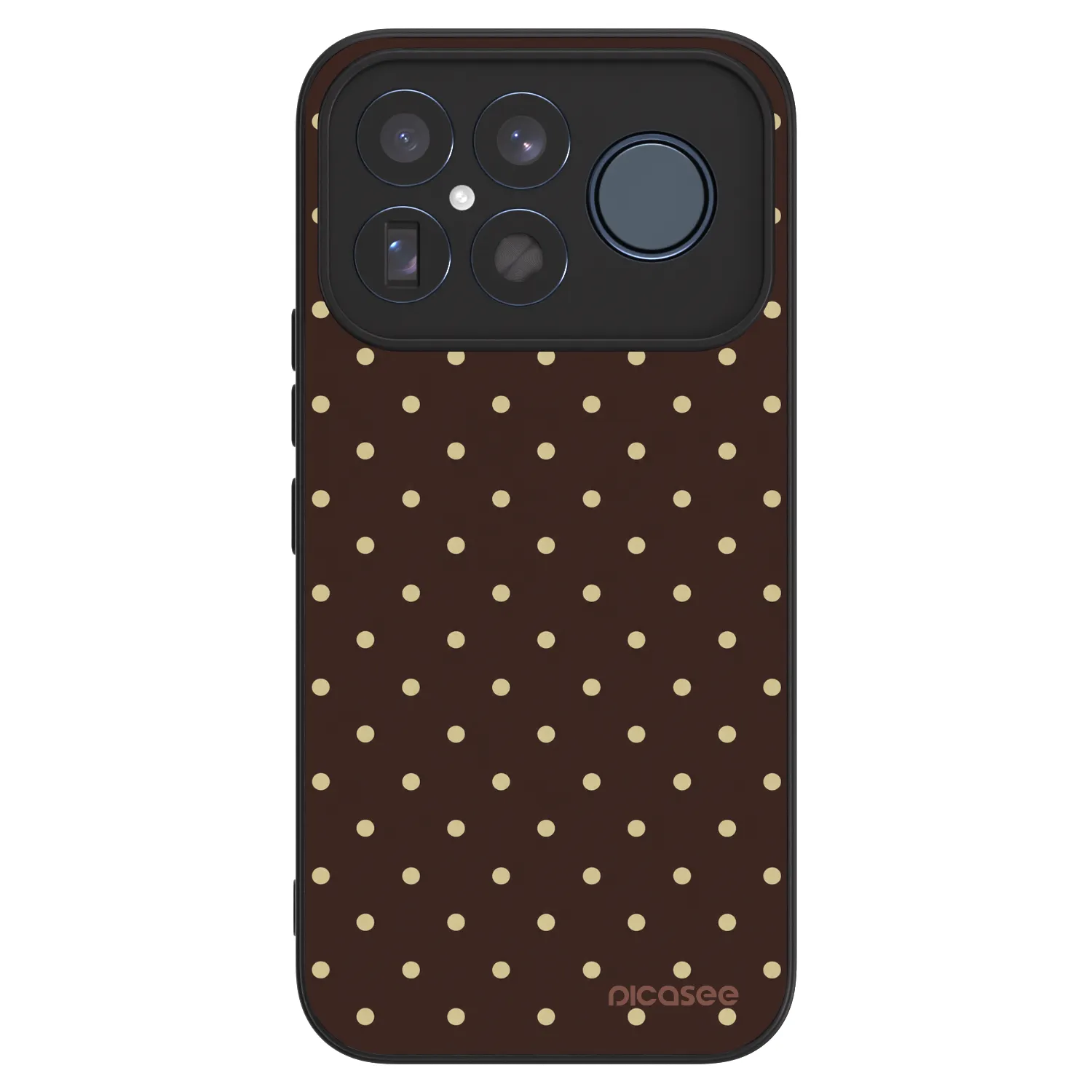 Picasee ULTIMATE CASE Xiaomi Poco F8 Ultra - készülékre - Vanilla Dots & Chocolate